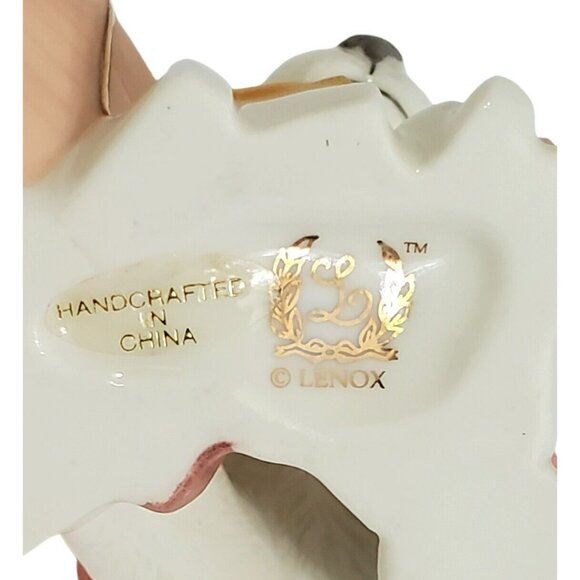 Lenox Puppy Sweet Little Devil Labrador Halloween Dog Pumpkin 24k Gold Accents - Picture 11 of 12